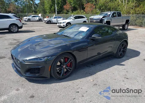 2021 Jaguar F-Type R Awd Automatic из США, поврежденный, VIN SAJD51FE3MCK73080